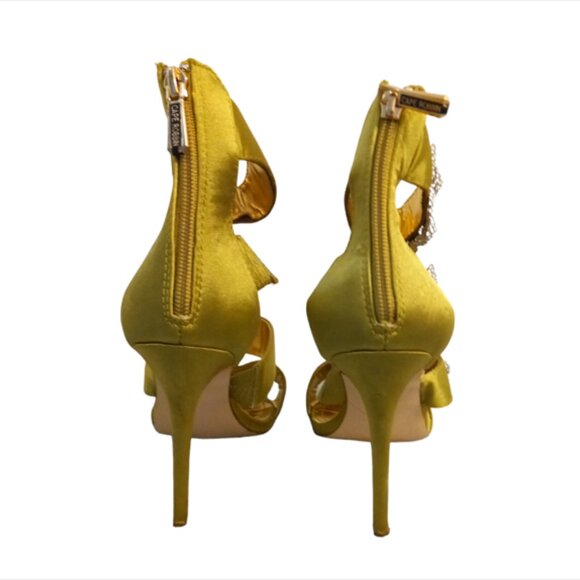 Cape Robbin Sexy Strappy Buckle Olive Stiletto Heels - Picture 10 of 12